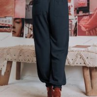Дамски ежедневни панталони с шнурове с джоб, 5цвята, снимка 11 - Панталони - 40759609