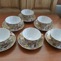 Руски порцелан чаши за чай , снимка 6 - Антикварни и старинни предмети - 38495199