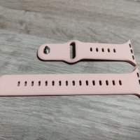 Силиконова каишка за Apple Watch Pink ML 38/40/41mm, снимка 1 - Смарт часовници - 39948273