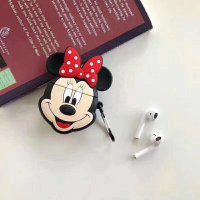 Мини или мики маус слушалки с калъфче, снимка 1 - Bluetooth слушалки - 43503655