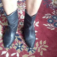 Нови дамски ботуши от естествена кожа, боти, обувки - номер 37, 38, снимка 3 - Дамски ботуши - 32242173