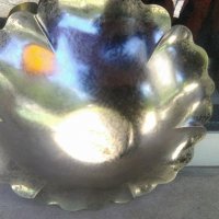 Метална чиния поднос панерка, снимка 4 - Други ценни предмети - 37355288