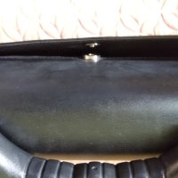 Луксозна мъжка бизнес чанта от естествена кожа, черна, снимка 7 - Чанти - 43448453