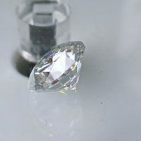 Топ Мойсанит Диамант Голям 10,9мм Фенси Moissanite Diamond , снимка 2 - Други - 42960589