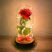 стъкленица с роза, снимка 4 - Романтични подаръци - 43259554