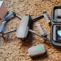 Дрон Dji Mavic 2 Zoom,Smart Controler 2 батерии,аксесоари, карти памет, снимка 2 - Дронове и аксесоари - 37053729