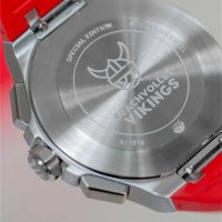 Kварцов часовник MAURICE LACROIX Aikon Special Edition,хронограф,дата,гумена каишка, снимка 5 - Мъжки - 43451964