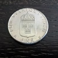 Монета - Швеция - 1 крона | 1980г., снимка 1 - Нумизматика и бонистика - 28616314