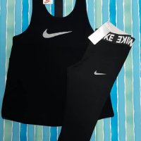 Nike дамски екипи потник и 3/4 клин реплика, снимка 1 - Спортни екипи - 32255825