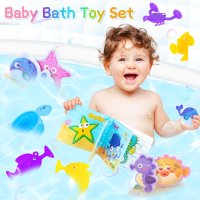 Thedttoy Комплект играчки за баня за малки деца, снимка 4 - Други - 43114295