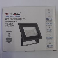 Led Прожектор V-TAC 30W Лед Фенер Лампа Осветление Витек, снимка 3 - Лед осветление - 43707077