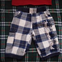 Детски шорти / къси панталони и червена тениска с лого и надпис Ферари за момче 3- 5 годишно, снимка 5 - Детски тениски и потници - 37630493