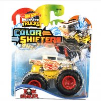 Камион HOT WHEELS - BONE SHAKER Monster Trucks / Color Shifters - сменящ се цвят, снимка 1 - Коли, камиони, мотори, писти - 37866480
