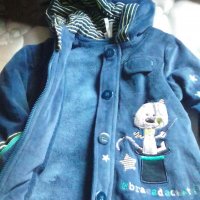 Френско поларно яке. Размер 12М, снимка 1 - Бебешки якета и елеци - 27177461
