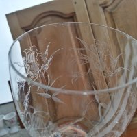 Кристални чаши , снимка 2 - Антикварни и старинни предмети - 43582152