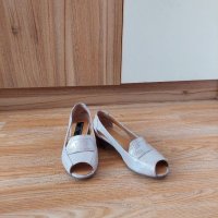 Дамски елегантни обувки/сандали от естествена кожа 37 номер, снимка 1 - Сандали - 37660037
