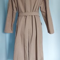Двуредно Винтидж дънково палто с вълнен хастар "Herluf design", снимка 6 - Палта, манта - 15851258