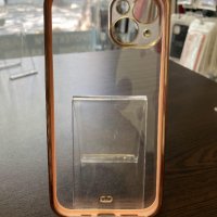 Apple iPhone 13 Прозрачен кейс с кант, снимка 4 - Калъфи, кейсове - 37662580