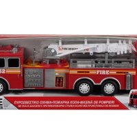 Пожарна кола със звуци и светлини, снимка 3 - Коли, камиони, мотори, писти - 43102953