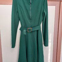 Зелена рокля , снимка 3 - Рокли - 43257910