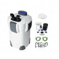 Външен филтър канистър за аквариум с UV лампа и дебит 2000л/ч 55вата, снимка 1 - Оборудване за аквариуми - 29061427