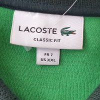 Lacoste Pique Cotton Monogram Classic Fit Mens Size 7 -  2XL ОРИГИНАЛ! НОВО! Мъжка Тениска!, снимка 15 - Тениски - 44114384