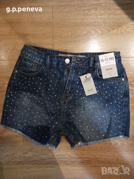  Дънкови къси панталони , снимка 1