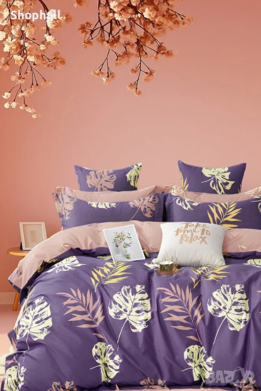 Спален комплект.Изработен от 100% Памук., снимка 1