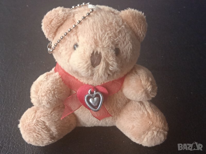 Плюшено мече (възможност за закачане на чанта / ключодържател), снимка 1