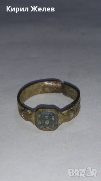 Стар пръстен уникат сачан над стогодишен - 60221, снимка 1