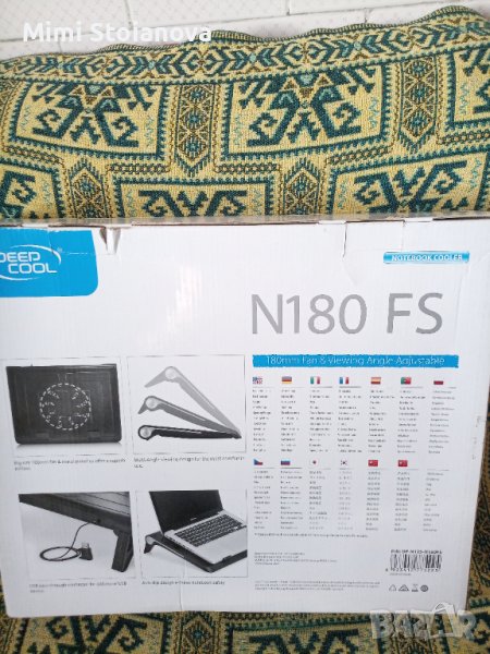 охладителна подложка за лаптоп 17 инча, снимка 1