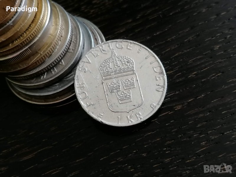 Монета - Швеция - 1 крона | 1999г., снимка 1