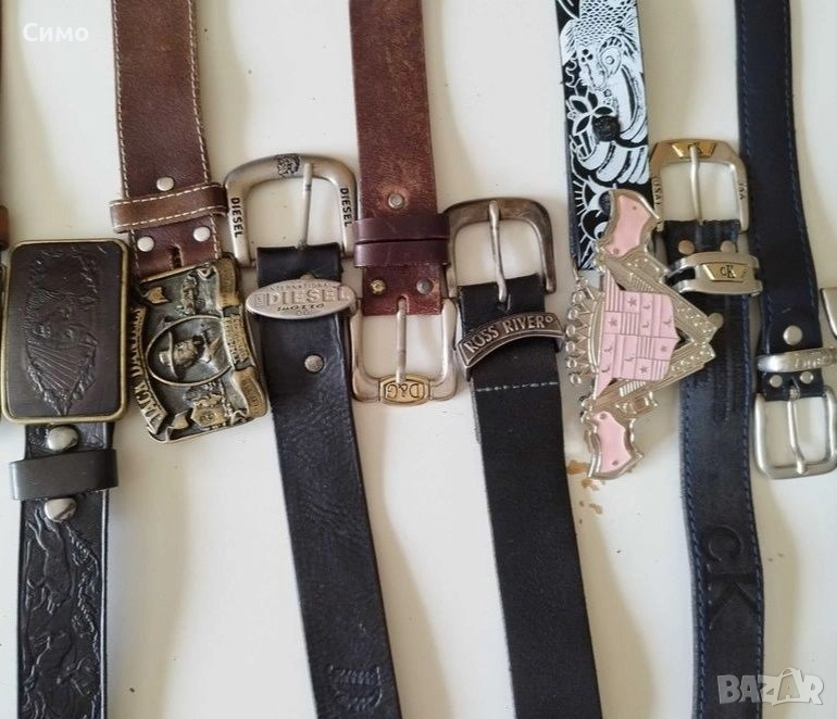  Колани (мъжки - Harley, Diesel, Tiger, Levis, JD, дамски) и катарами, снимка 1