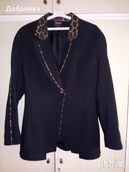 Елегантно сако  с тигров мотив размер М, снимка 1