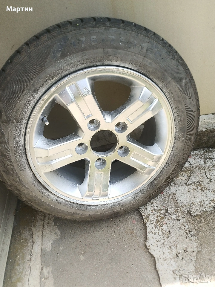 Джанта - оригинална 16 цола + гума,която става за резервна за Киа Соренто , снимка 1