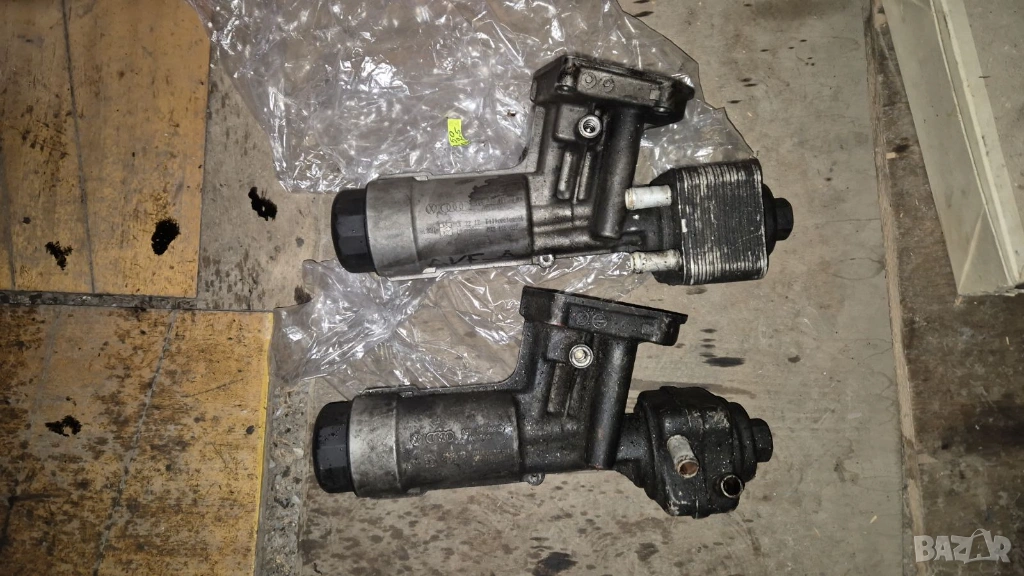 Корпус маслен филтър за VW AUDI 1.9 TDI OIL FILTER HOUSING 038 115 389 C 038115389C, снимка 1