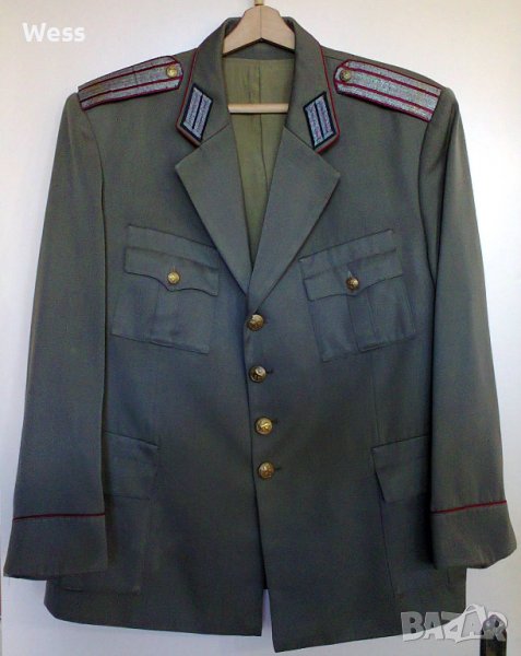 Българска офицерска униформа - куртка и панталон, снимка 1