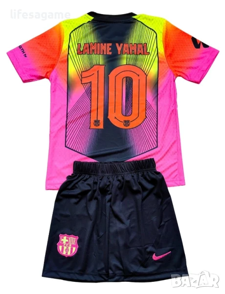 Детско - юношески футболен екип Барселона Ямал Barcelona Yamal , снимка 1