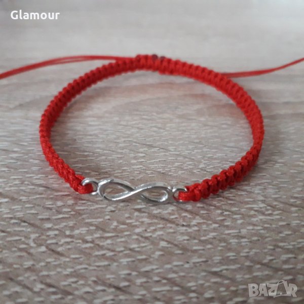 Гривна амулет с безкрайност, снимка 1