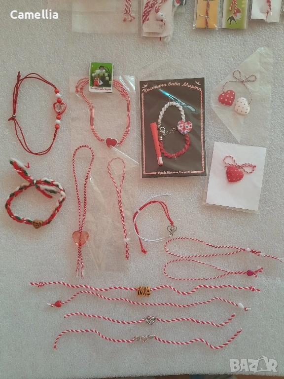 Мартеници - любов, сърце, снимка 1