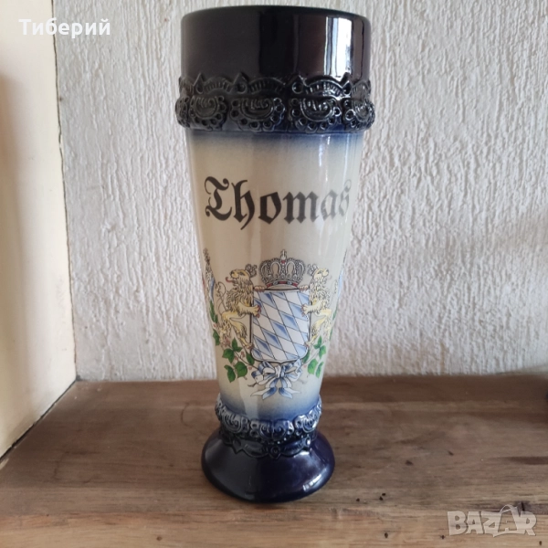 Керамична ваза Байрен Мюнхен, снимка 1