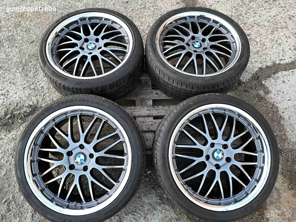 20цола Джанти 5х120 BMW F10 F11 F25 F26 8,5J et35, снимка 1