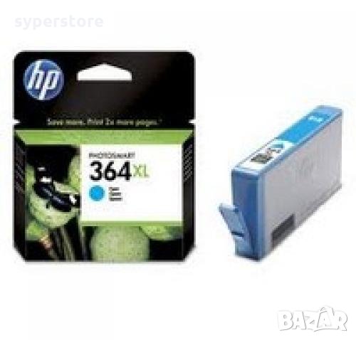 Глава за HP 364XL Cyan,Синя CB323EE Оригинална мастило за HP Officejet Pro 3070A B010a C5380 D5460 5, снимка 1