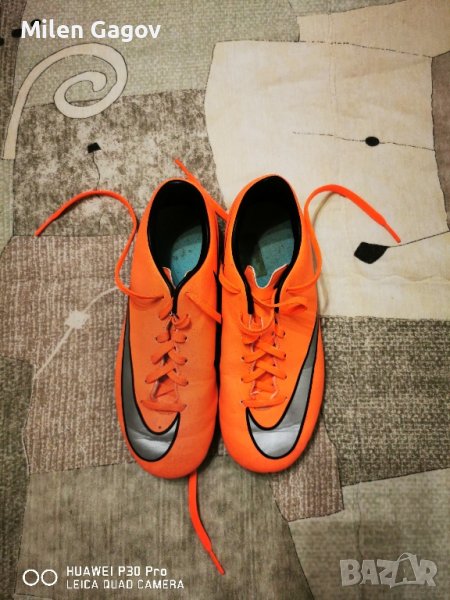 Детски футболни обувки Nike, номер 35,5, идеално запазени. , снимка 1