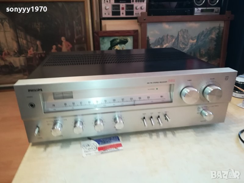 PHILIPS 22AH682/29 RECEIVER-MADE IN JAPAN-ВНОС SWISS N1201241034, снимка 1