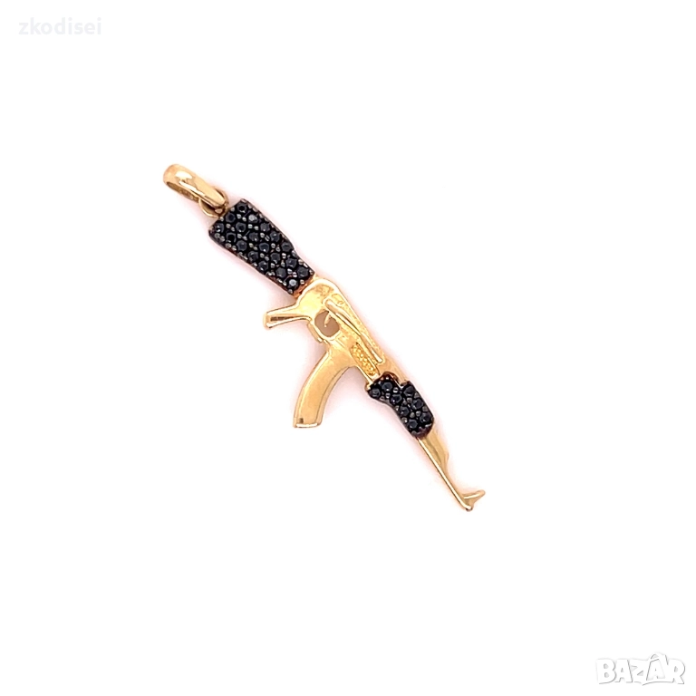 Златен медальон 0,99гр. 14кр. проба:585 модел:36351-6, снимка 1