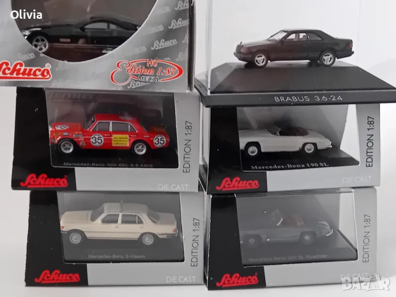 1:87 Mercedes-Benz Brabus 350 SL/ SEC Schuco Herpa Brekina , снимка 1