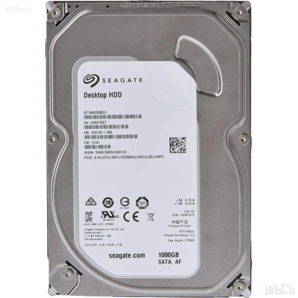 Хард диск Seagate 1TB - Refurbished, снимка 1