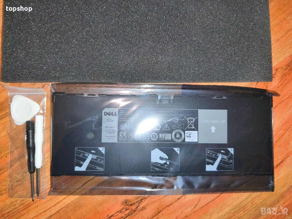 Нова запечатана батерия за лаптоп Делл 9MGCD Laptop Battery for Dell Venue 11 Pro 5130 5130-9356 ..., снимка 1