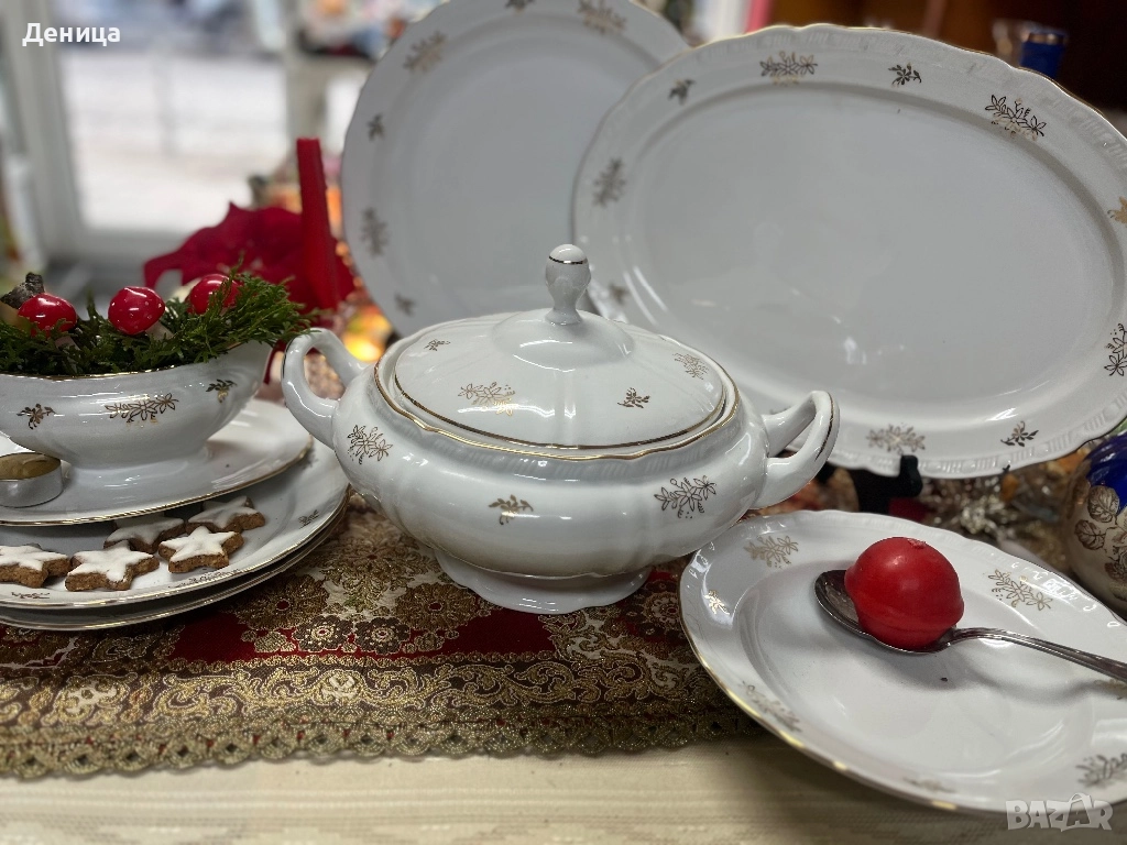 MSB Czechoslovakia 1935-1945 Класиката е винаги на мода⚜️ Бяло и злато с елегантен релеф⚜️ , снимка 1